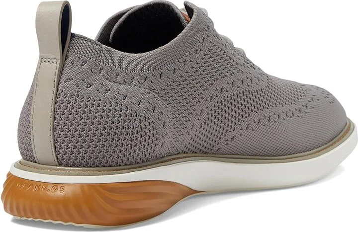 Cole Haan Grand Evolution Stitchlite Oxford Men's Shoes Cloudburst/Ivory/Natural Tan : 10.5 D - Medium, Synthetic - Image 4