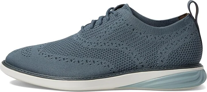 Cole Haan Grand Evolution Stitchlite Oxford Men's Shoes Stormy Weather/Ivory/Cloud Blue : 9.5 D - Medium, Synthetic - Image 6