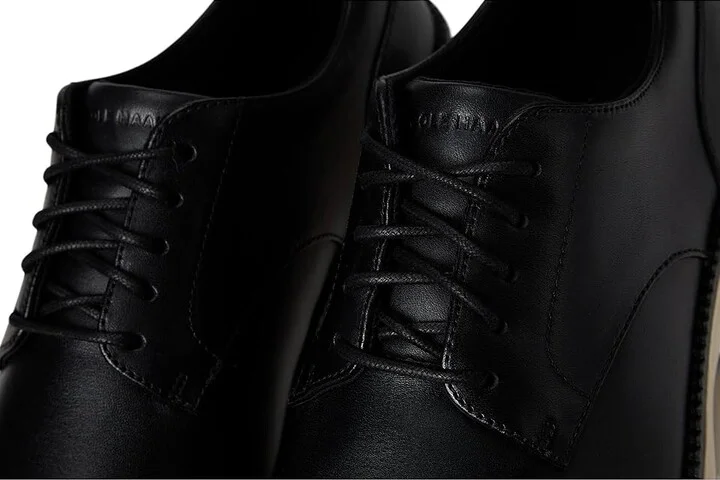 Cole Haan Grand Hurrion Cap Toe Oxford Men's Lace-up Boots Black/Ivory : 10 D - Medium, Leather - Image 7