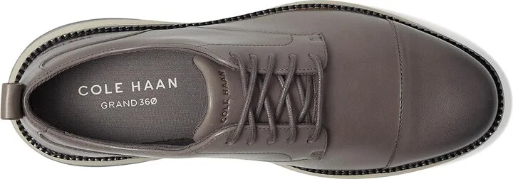 Cole Haan Grand Hurrion Cap Toe Oxford Men's Lace-up Boots Stormcloud/Ancient Scroll : 8.5 D - Medium, Leather - Image 2