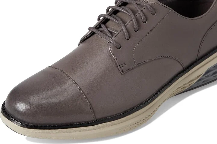 Cole Haan Grand Hurrion Cap Toe Oxford Men's Lace-up Boots Stormcloud/Ancient Scroll : 8.5 D - Medium, Leather - Image 7