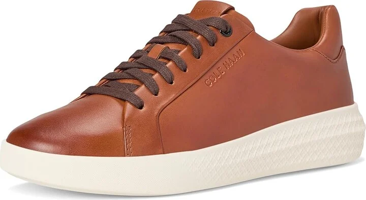 Cole Haan Grand Hurrion Cup Ltt Sneakers Men's Shoes Brit Tan/Dark Chocolate/Natural : 11 D - Medium, Leather - Image 5