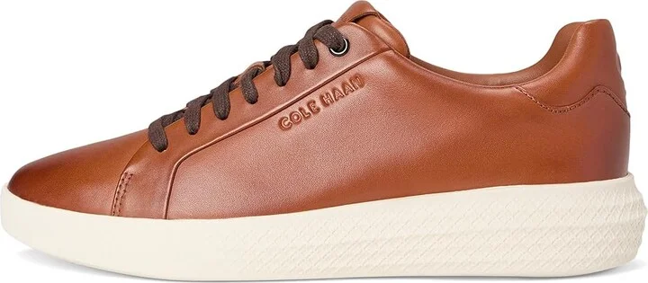 Cole Haan Grand Hurrion Cup Ltt Sneakers Men's Shoes Brit Tan/Dark Chocolate/Natural : 11 D - Medium, Leather - Image 6