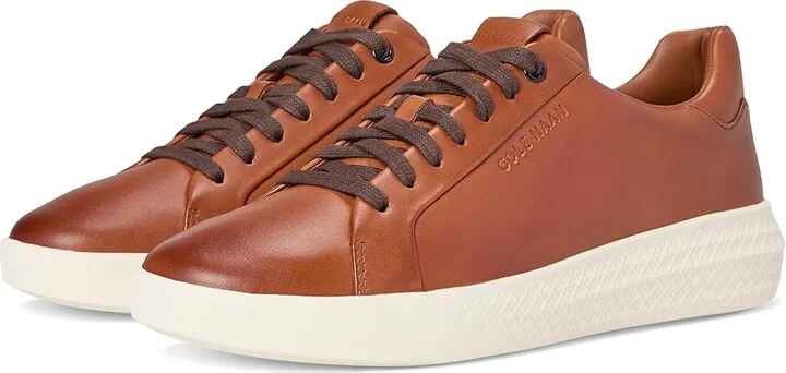 Cole Haan Grand Hurrion Cup Ltt Sneakers Men's Shoes Brit Tan/Dark Chocolate/Natural : 11 D - Medium, Leather