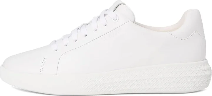 Cole Haan Grand Hurrion Cup Ltt Sneakers Men's Shoes Optic White/Optic White : 8 D - Medium, Leather - Image 6