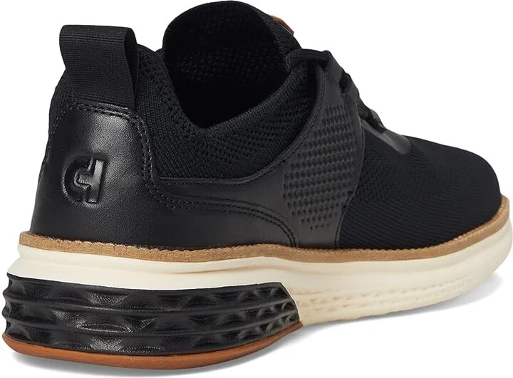 Cole Haan Grand Hurrion Sneakers Men's Lace-up Boots Black/British Tan/Ivory : 9.5 D - Medium - Image 4
