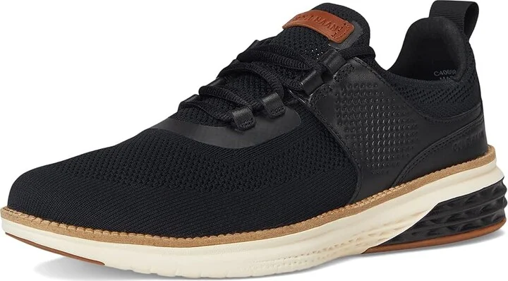 Cole Haan Grand Hurrion Sneakers Men's Lace-up Boots Black/British Tan/Ivory : 9.5 D - Medium - Image 5