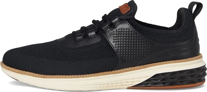 Cole Haan Grand Hurrion Sneakers Men's Lace-up Boots Black/British Tan/Ivory : 9.5 D - Medium - Image 6