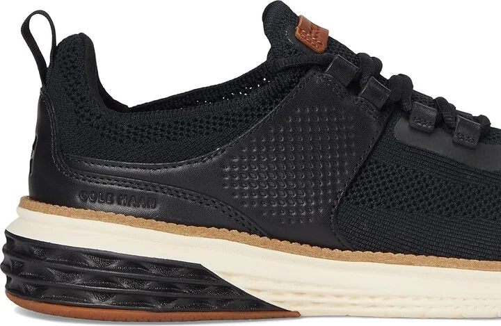 Cole Haan Grand Hurrion Sneakers Men's Lace-up Boots Black/British Tan/Ivory : 9.5 D - Medium - Image 7