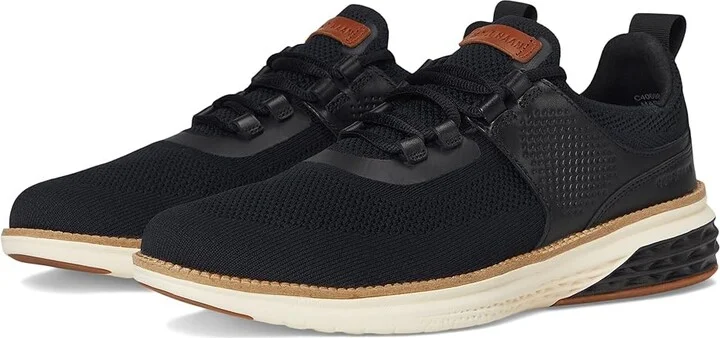 Cole Haan Grand Hurrion Sneakers Men's Lace-up Boots Black/British Tan/Ivory : 9.5 D - Medium