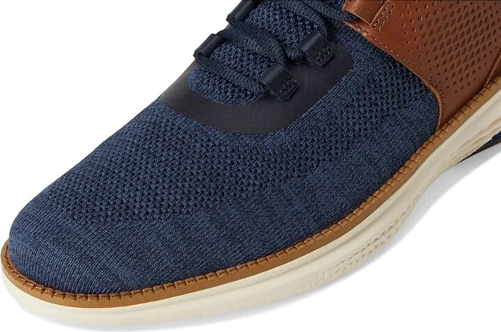 Cole Haan Grand Hurrion Sneakers Men's Lace-up Boots Navy/British Tan/Ivory : 7.5 D - Medium - Image 7