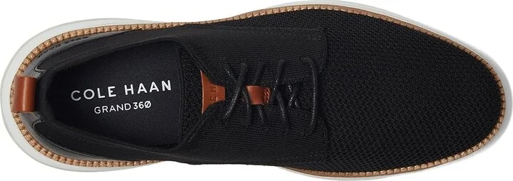 Cole Haan Grand Hurrion Stitchlite Plain Toe Oxfords Men's Lace-up Boots Black/Nimbus/Cloud Ivory : 11.5 D - Medium, Leather - Image 2