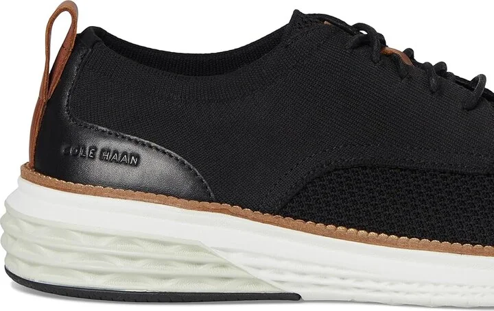 Cole Haan Grand Hurrion Stitchlite Plain Toe Oxfords Men's Lace-up Boots Black/Nimbus/Cloud Ivory : 11.5 D - Medium, Leather - Image 7