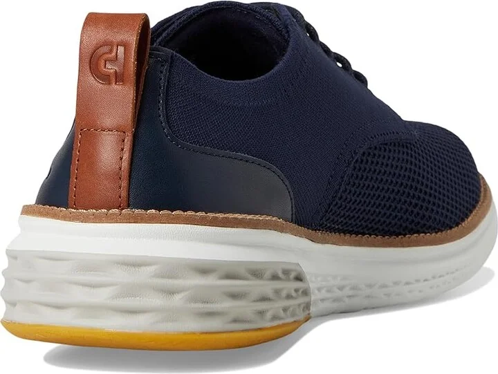 Cole Haan Grand Hurrion Stitchlite Plain Toe Oxfords Men's Lace-up Boots Navy Blazer/Silver Birch/Ivory : 11 D - Medium, Leather - Image 4