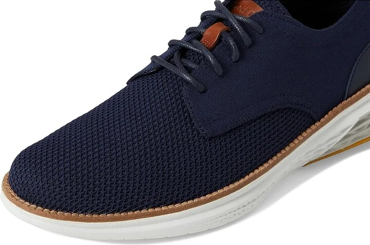 Cole Haan Grand Hurrion Stitchlite Plain Toe Oxfords Men's Lace-up Boots Navy Blazer/Silver Birch/Ivory : 11 D - Medium, Leather - Image 7
