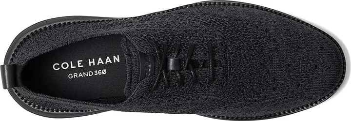 Cole Haan Grand Hurrion Stitchlite Wing Tip Oxford Men's Lace-up Boots Black/Periscope/Black : 7.5 D - Medium, Synthetic - Image 2
