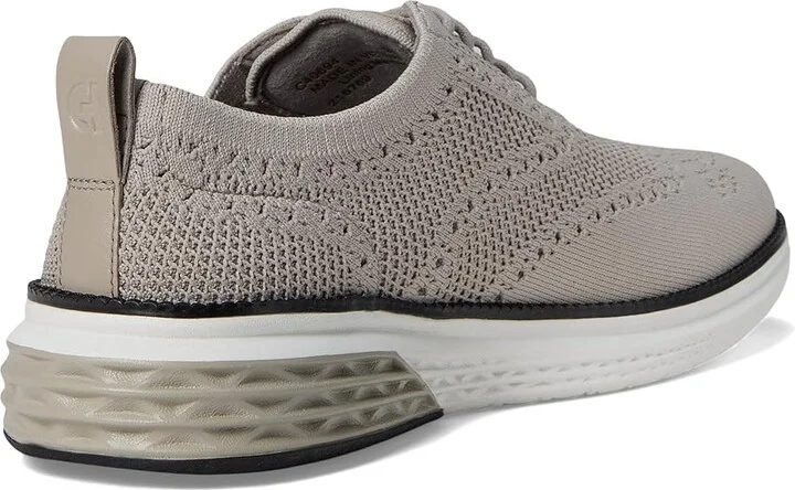 Cole Haan Grand Hurrion Stitchlite Wing Tip Oxford Men's Lace-up Boots Dove/Paloma/Optic White : 7 D - Medium, Synthetic - Image 4