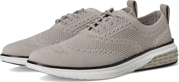 Cole Haan Grand Hurrion Stitchlite Wing Tip Oxford Men's Lace-up Boots Dove/Paloma/Optic White : 7 D - Medium, Synthetic
