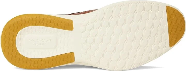 Cole Haan Grand Hurrion Wing Tip Oxford Men's Lace-up Boots British Tan/Ivory : 9 D - Medium, Leather - Image 3