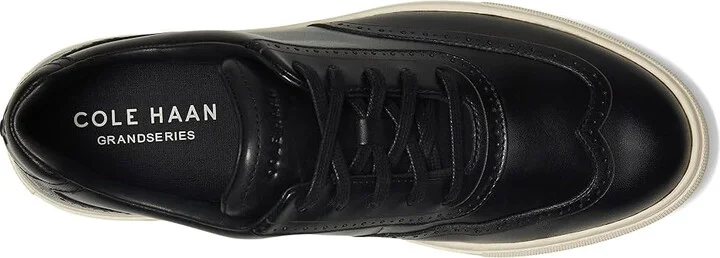 Cole Haan Grand Kittery Wing Tip Sneakers Men's Lace-up Boots Black/Ivory : 11.5 D - Medium, Leather/Rubber - Image 2