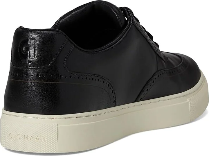Cole Haan Grand Kittery Wing Tip Sneakers Men's Lace-up Boots Black/Ivory : 11.5 D - Medium, Leather/Rubber - Image 4