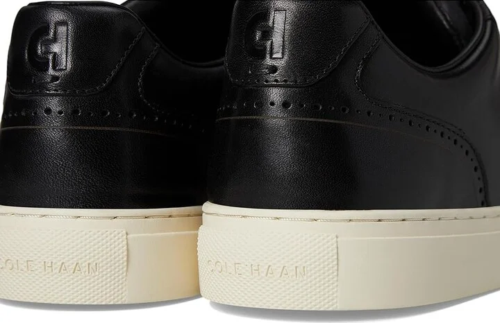 Cole Haan Grand Kittery Wing Tip Sneakers Men's Lace-up Boots Black/Ivory : 11.5 D - Medium, Leather/Rubber - Image 7