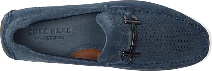 Cole Haan Grand Laser Bit Driver Men's Lace-up Boots Big Dipper Suede/Gum : 8 D - Medium, Leather - Image 2