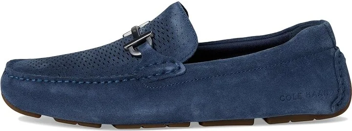 Cole Haan Grand Laser Bit Driver Men's Lace-up Boots Big Dipper Suede/Gum : 8 D - Medium, Leather - Image 6