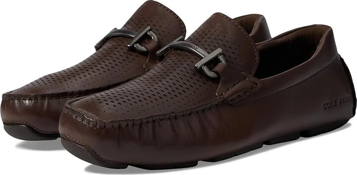 Cole Haan Grand Laser Bit Driver Men's Lace-up Boots Lava/Black Walnut : 11 D - Medium, Leather