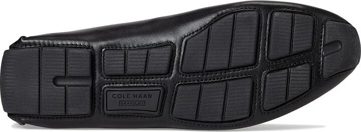 Cole Haan Grand Laser Penny Driver Men's Shoes Black/Black : 10 D - Medium, Leather - Image 3