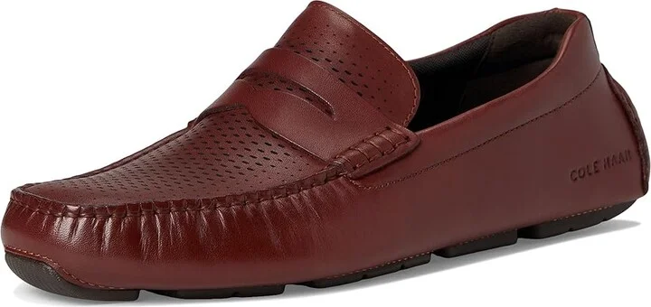 Cole Haan Grand Laser Penny Driver Men's Shoes Cherry Mahogany : 13 D - Medium, Leather - Image 5