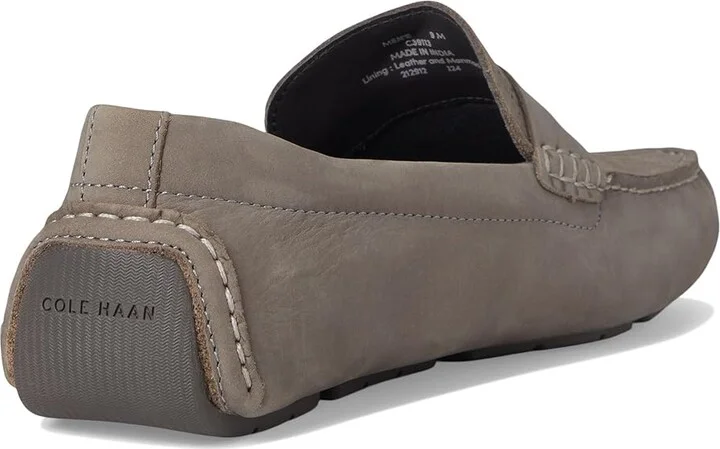 Cole Haan Grand Laser Penny Driver Men's Shoes December Sky/Black/Pavement : 9 D - Medium, Leather - Image 4