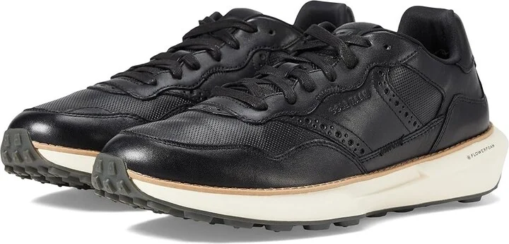 Cole Haan Grand Pro Ashland Men's Lace-up Boots Black/Ivory : 7.5 D - Medium