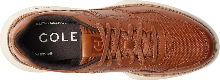 Cole Haan Grand Pro Ashland Men's Lace-up Boots British Tan/Ivory : 12 D - Medium - Image 2