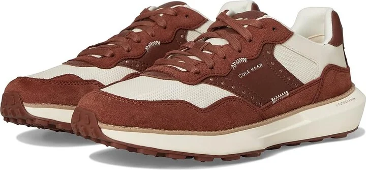 Cole Haan Grand Pro Ashland Men's Lace-up Boots Pinot/Ivory : 9.5 D - Medium
