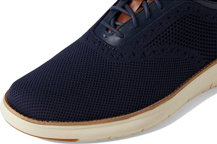 Cole Haan Grand Remix Knit Oxford Men's Lace-up Boots Navy Blazer/British Tan/Ivory : 7 D - Medium, Leather - Image 7