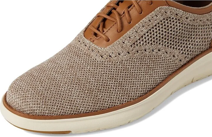 Cole Haan Grand Remix Knit Oxfords Men's Lace-up Boots Silver Lining/Acorn/Ivory : 7 D - Medium, Leather - Image 7