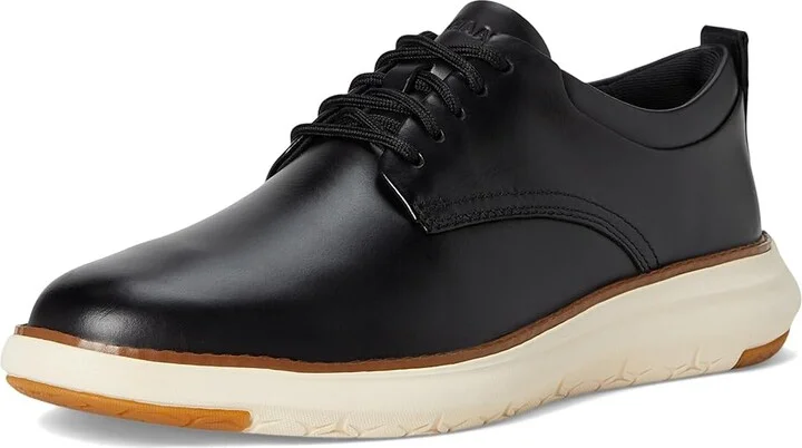 Cole Haan Grand Remix Oxford Men's Lace Up Wing Tip Shoes Black Smooth : 7.5 D - Medium, Leather - Image 5