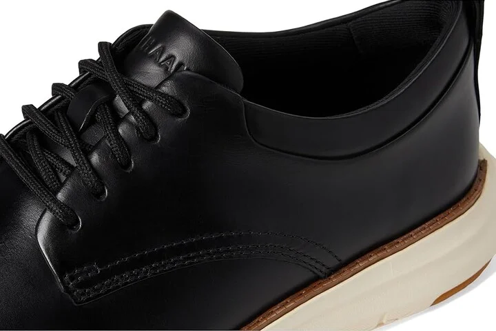 Cole Haan Grand Remix Oxford Men's Lace Up Wing Tip Shoes Black Smooth : 7.5 D - Medium, Leather - Image 7