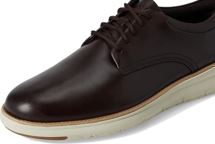 Cole Haan Grand Remix Oxford Men's Lace Up Wing Tip Shoes Dark Chocolate/Silver Birch : 11.5 D - Medium, Leather - Image 7