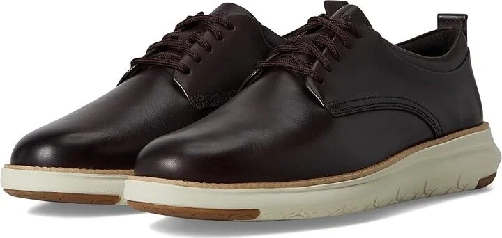 Cole Haan Grand Remix Oxford Men's Lace Up Wing Tip Shoes Dark Chocolate/Silver Birch : 11.5 D - Medium, Leather