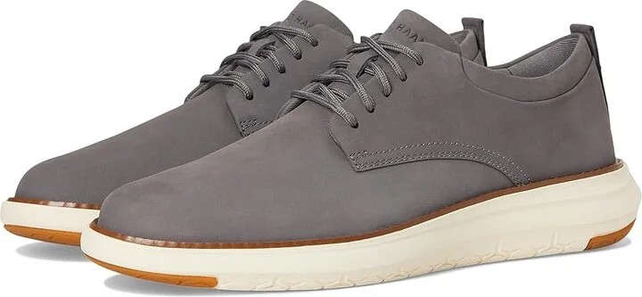 Cole Haan Grand Remix Oxford Men's Lace Up Wing Tip Shoes Quiet Shade/Ivory : 9.5 D - Medium, Leather