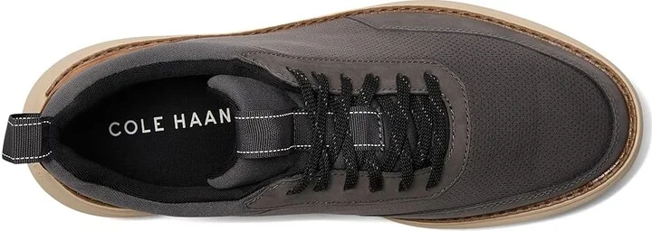 Cole Haan Grand Remix Sneakers Men's Lace-up Boots Magnet/British Tan : 7 D - Medium, Leather - Image 2