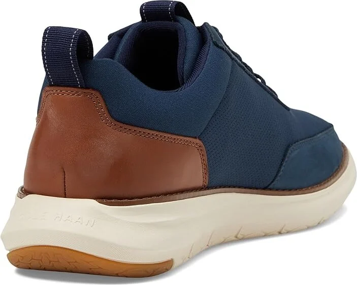 Cole Haan Grand Remix Sneakers Men's Lace-up Boots Navy : 13 D - Medium, Leather - Image 4