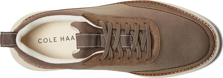 Cole Haan Grand Remix Sneakers Men's Lace-up Boots Tan : 10 D - Medium, Leather - Image 2