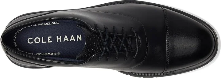 Cole Haan Grandflex Dress Cap Toe Oxfords Men's Lace-up Boots Black : 8.5 D - Medium, Leather - Image 2