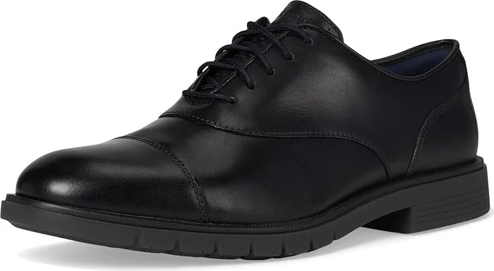 Cole Haan Grandflex Dress Cap Toe Oxfords Men's Lace-up Boots Black : 8.5 D - Medium, Leather - Image 5