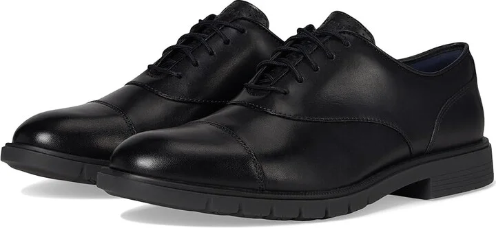 Cole Haan Grandflex Dress Cap Toe Oxfords Men's Lace-up Boots Black : 8.5 D - Medium, Leather