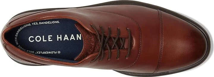 Cole Haan Grandflex Dress Cap Toe Oxfords Men's Lace-up Boots Mahogony : 10 D - Medium, Leather - Image 2
