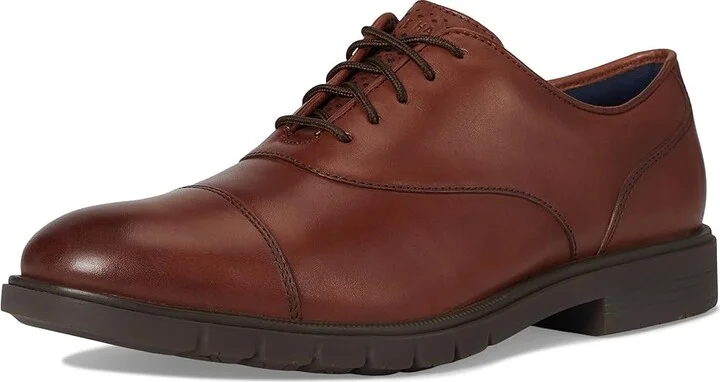 Cole Haan Grandflex Dress Cap Toe Oxfords Men's Lace-up Boots Mahogony : 10 D - Medium, Leather - Image 5